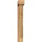 Ekena Millwork Traditional Block Rough Sawn Bracket w/ Offset Brace, Western Red Cedar, 6"W x 36"D x 44"H BKT0604X36X44TRA05RWR - alternate 4